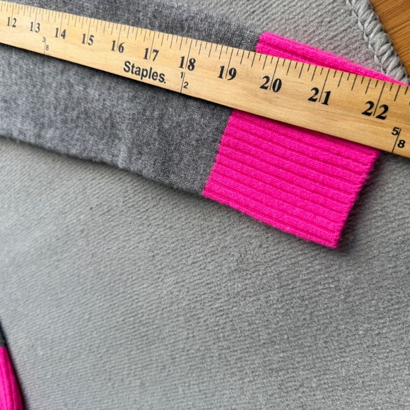 Brodie Womens Pure Cashmere  Maya Color Pop Crewneck Sweater Size XS Preppy - Picture 8 of 8